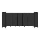 [19'6"x7'6"] VERSARE Room Divider 360 Black Fabric Panels With Tackable Surface (HBG94857)-HBG