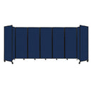 [19'6"x7'6"] VERSARE Room Divider 360 Versatile Navy Blue Fabric Panels (HBG49362)-HBG