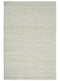 THE RUG DECOR Solid Ivory Chunky Wool Felt Hand Woven Contemporary Area Rug (HBG41658)