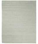 THE RUG DECOR Solid Ivory Chunky Wool Felt Hand Woven Contemporary Area Rug (HBG41658)