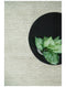 THE RUG DECOR Solid Ivory Chunky Wool Felt Hand Woven Contemporary Area Rug (HBG41658)