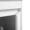 Sleek White Bathroom Vanity Cabinet With Shelf, 30" (HBG74317)