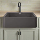 BLANCO Ikon Cinder 33" Apron Single Bowl Farmhouse Sink [401985] (HBG41953)-HBG