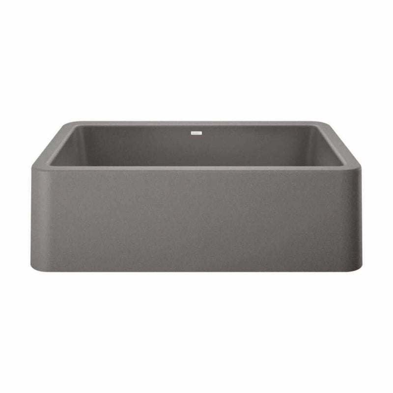  BLANCO Ikon Metallic Gray 33" Apron Single Bowl Farmhouse Sink [401900] (HBG85297) - HBG