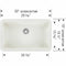 BLANCO Ikon White 30" Apron Single Bowl Farmhouse Sink [401734] (HBG78410)-HBG