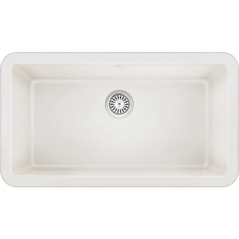 BLANCO Ikon White 33" Apron Single Bowl Farmhouse Sink [401899] (HBG17642)-HBG