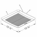 DELTABREEZ Elite CFM Dual Speed Bathroom Fan With Adjustable 80/110 CFM [ELT80-110D] (HBG49682)-HBG