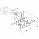 DELTABREEZ Elite CFM Dual Speed Bathroom Fan With Adjustable 80/110 CFM [ELT80-110D] (HBG49682)-HBG