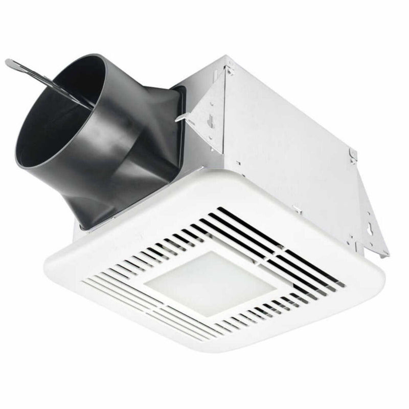 DELTABREEZ Elite Dimmable LED Light And Adjustable High Speed 80/10 CFM Bathroom Fan [ELT80-110LED] (HBG94126)-HBG