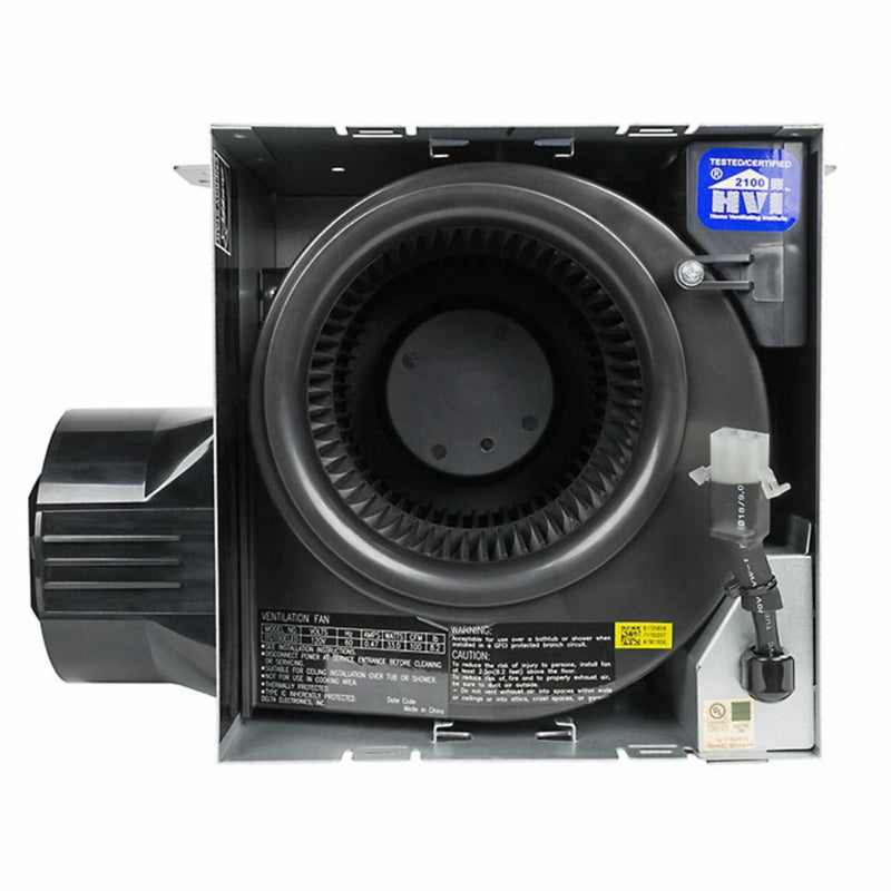 DELTABREEZ Integrity 100 CFM Dimmable Edge Lit LED Light Exhaust Bath Fan [ITG100RLED] (HBG15693)-HBG