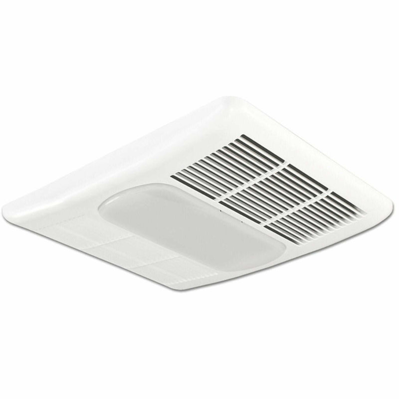 DELTABREEZ Radiance 80 CFM Bathroom Fan With Light And Heater [RAD80L] (HBG29750)-HBG