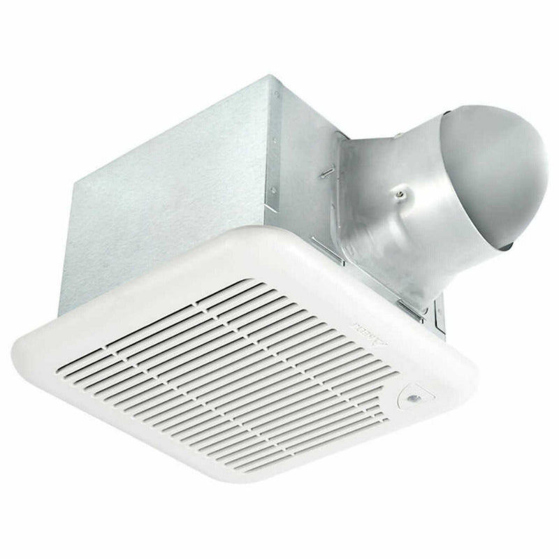 DELTABREEZ Signature Dimmable LED Light  Ultra Quiet Bath Fan With Motion And Humidity Sensor [SIG80-110MH] (HBG87219)-HBG