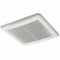 DELTABREEZ Slim Energy Efficient White Steel Vent Fan With LED Light [SLM50] (HBG48291)-HBG