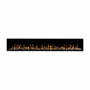 DIMPLEX IGNITE EVOLVE Built-In Frosted Tumbled Glass Linear Electric Fireplace With Heat Boost System (HBG58241) - HBG