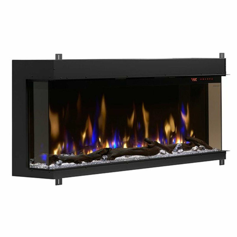 DIMPLEX IgniteXL Bold 60" Built In Linear Modern Electric Fireplace With Multi Colored Flames (HBG90413)-HBG