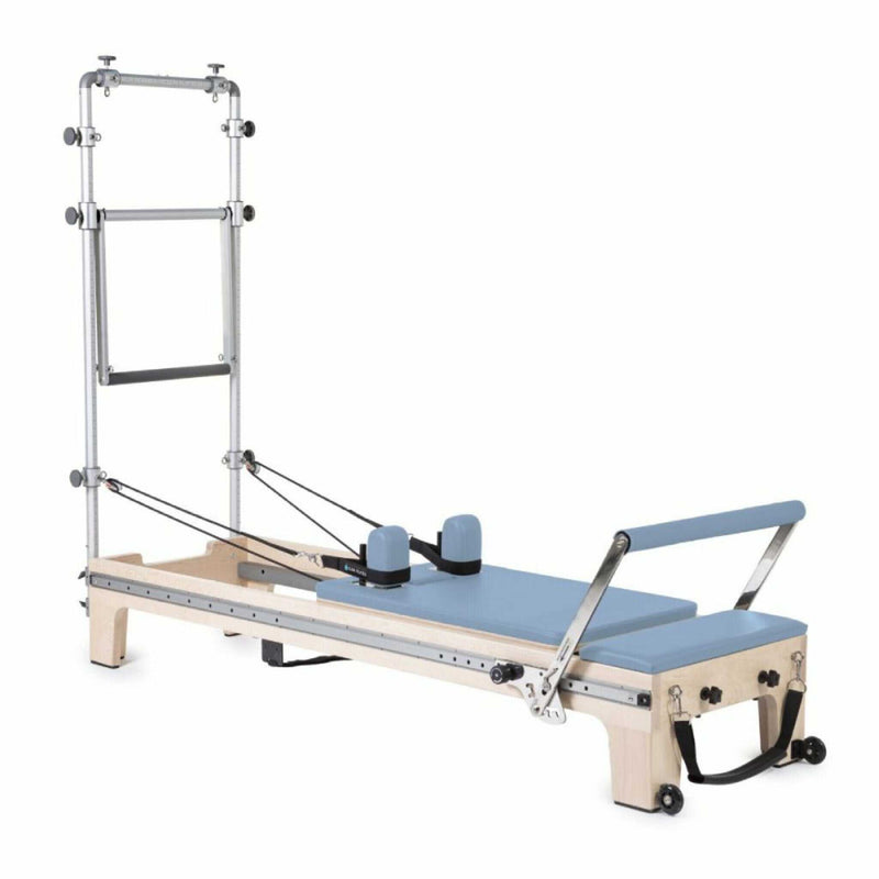 ELINA PILATES Professional Reformer Master Instructor Tower With Adjustable Pulleys And Ultra Quiet Trolley (HBG21934)-HBG