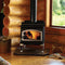 IRON STRIKE S160 Premium Wood Burning Stove With Traditional Black Door (HBG72045)-HBG