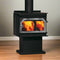 IRON STRIKE S160 Premium Wood Burning Stove With Traditional Black Door (HBG72045)