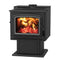 IRONSTRIKE GRANDVIEW Wood-Burning Stove with Air Boost Timer, 76K-100K BTU [GV230/300GL] (HBG58216) - HBG