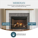 MAJESTIC 42" MERIDIAN Natural Gas Fireplace [MER42N] (HBG43895) - HBG