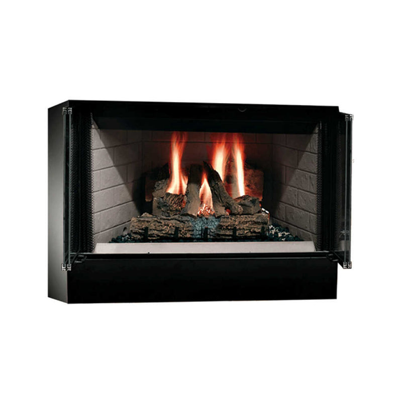 MAJESTIC SOVEREIGN Black Wood-Burning Fireplace [SA36/42R/C] (HBG61347) - HBG