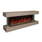 MODERN FLAMES LANDSCAPE PRO 80" Electric Fireplace Wall Mount Coastal Sand Studio Suite [WMC-80LPM-CS] (HBG96382)