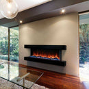 MODERN FLAMES Landscape Pro Multi Sided Built-In 44" Linear Electric Fireplace [LPM-4416V2] (HBG96355) - HBG