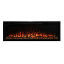 MODERN FLAMES Spectrum Slimline 50" Wall Mount Linear Electric Fireplace [SPS-50B] (HBG69230)-HBG