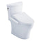 [MW4483074CEMFGN#01] TOTO Aquia IV Arc 1.28 GPF And 0.9 GPF Elongated Toilet With Washlet C2 And Left Hand Lever (HBG87231)-HBG