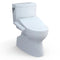 [MW4743074CUFG#01] TOTO Vespin II 1.0 GPF Elongated Toilet With C2 Bidet Seat And Left Hand Lever (HBG17351)-HBG