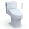 [MW4943084CEMFG#01] TOTO Connelly Washlet C5 With 1.28 GPF Ewater Elongated Bidet Toilet (HBG65923)-HBG