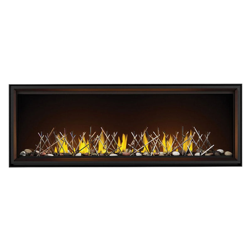 NAPOLEON Tall Linear Vector Direct Vent Natural Gas Fireplace  With Remote Control [TLV74N] (HBG58256) - HBG