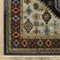 ORIENTAL WEAVERS Aberdeen 005W1 Blue Medallion Polyester Indoor Area Rug (HBG89013)-HBG