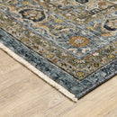 ORIENTAL WEAVERS Aberdeen 1144Q Blue Persian Medallion Polyester Indoor Area Rectangle Rug (HBG98572)-HBG