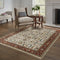 ORIENTAL WEAVERS Aberdeen 144D1 Ivory Classic Overall Polyester Indoor Area Rectangle Rug (HBG51093)-HBG