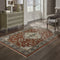 ORIENTAL WEAVERS Aberdeen 4151R Traditional Persian Polyester Indoor Area Rectangle Rug  In Red (HBG56093)-HBG