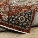 ORIENTAL WEAVERS Aberdeen 4151R Traditional Persian Polyester Indoor Area Rectangle Rug  In Red (HBG56093)-HBG