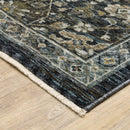 ORIENTAL WEAVERS Aberdeen 533K1 Blue Persian Oriental Polyester Indoor Area Rectangle Rug (HBG74593)-HBG