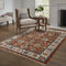 ORIENTAL WEAVERS Aberdeen 562R1 Red Oriental Allover Polyester Indoor Area Rectangle Rug (HBG17394) - HBG