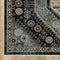 ORIENTAL WEAVERS Aberdeen 7150B Blue Traditional Tribal Polyester Indoor Area Rectangle Rug (HBG14509) - HBG