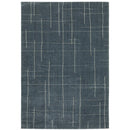 ORIENTAL WEAVERS Alton 040B9 Blue Modern Geometric Polyester Indoor Area Rectangle Rug (HBG71308)-HBG