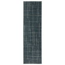 ORIENTAL WEAVERS Alton 040B9 Blue Modern Geometric Polyester Indoor Area Rectangle Rug (HBG71308)-HBG