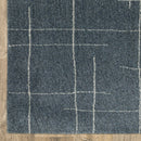 ORIENTAL WEAVERS Alton 040B9 Blue Modern Geometric Polyester Indoor Area Rectangle Rug (HBG71308)-HBG