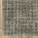 ORIENTAL WEAVERS Alton 090N9 Grey Modern Plaid Polyester Indoor Area Rectangular Rug (HBG56190) - HBG