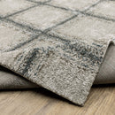 ORIENTAL WEAVERS Alton 092E9 Grey Modern Block Polyester Indoor Area Rectangular Rug (HBG13578) - HBG