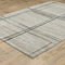 ORIENTAL WEAVERS Alton 501Z9 Grey Contemporary Block Polyester Indoor Area Rug (HBG71410) - HBG