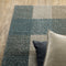 ORIENTAL WEAVERS Alton 5093X Teal Farmhouse Geometric Polyester Indoor Area Rug (HBG63910)-HBG