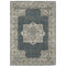 ORIENTAL WEAVERS Alton 5501B Blue Traditional Persian Polyester Indoor Area Rectangle Rug (HBG74128) - HBG