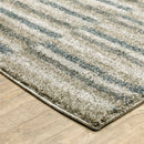 ORIENTAL WEAVERS Alton 5502D Teal Industrial Geometric Polyester Indoor Area Rug (HBG56301)-HBG