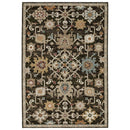 ORIENTAL WEAVERS Andorra 2396B Brown Bohemian Oriental Nylon Indoor Area Rectangle Rug (HBG13689)-HBG